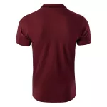 Koszulka polo męska Hi-Tec Micko - bordowa Koszulka polo męska Hi-Tec Micko - bordowa