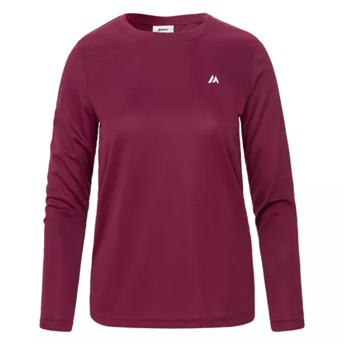 Koszulka z długim rękawem Martes Essentials Lady Lope LS - śliwka Koszulka z długim rękawem Martes Essentials Lady Lope LS - śliwka
