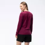 Koszulka z długim rękawem Martes Essentials Lady Lope LS - śliwka Koszulka z długim rękawem Martes Essentials Lady Lope LS - śliwka