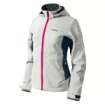 Kurtka damska Softshell Brugi 2NAX - biała Kurtka damska Softshell Brugi 2NAX - biała