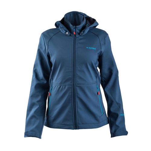 Kurtka damska Softshell Brugi 2ND2 - granatowa