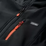 Kurtka damska Softshell Elbrus Iver Wo's - czarno-pomarańczowa