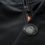 Kurtka damska Softshell Elbrus Iver Wo's - czarno-pomarańczowa