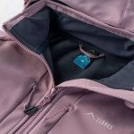 Kurtka damska Softshell Elbrus Signes Wo's - fioletowa