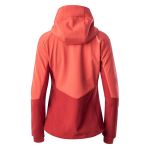 Kurtka damska Softshell Elbrus Signes Wo's - pomarańczowo-czerwona