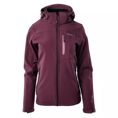 Kurtka damska Softshell Hi-Tec Lady Manuela - purpurowa Kurtka damska Softshell Hi-Tec Lady Manuela - purpurowa