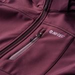 Kurtka damska Softshell Hi-Tec Lady Manuela - purpurowa