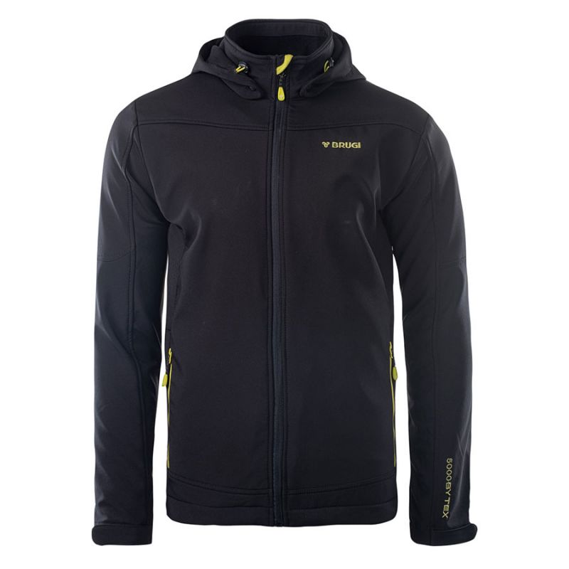 Kurtka m ska Softshell Brugi 4NDR czarna