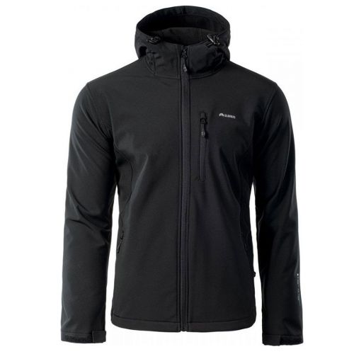 Kurtka męska Softshell Elbrus Iver - czarna