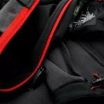 Kurtka męska Softshell Elbrus Iver - czarno-pomarańczowa Kurtka męska Softshell Elbrus Iver - czarno-pomarańczowa