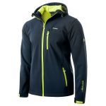 Kurtka męska Softshell Elbrus Iver - czarno-żółta