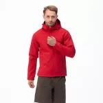 Kurtka męska Softshell Hi-Tec Core Bruni - czerwona