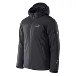 Kurtka męska ocieplana Softshell Hi-Tec Geko - czarna