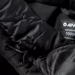 Kurtka męska ocieplana Softshell Hi-Tec Geko - czarna