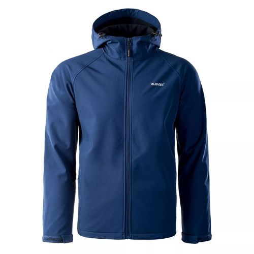 Kurtka męska Softshell Hi-Tec Neti - niebieska