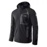 Kurtka męska Softshell Hi-Tec Nils - czarna Kurtka męska Softshell Hi-Tec Nils - czarna