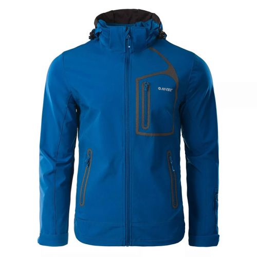 Kurtka męska Softshell Hi-Tec Nils - niebieska