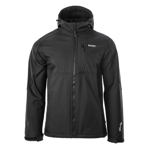 Kurtka męska Softshell Hi-Tec Salmir - czarna