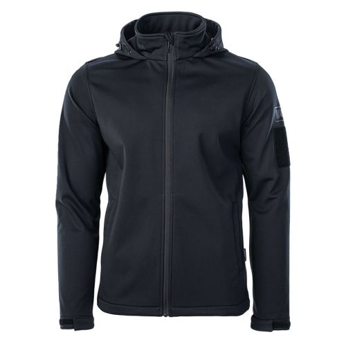 Kurtka męska Softshell Magnum Cervus - czarna