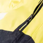 Kurtka narciarska ocieplana dziecięca Brugi 1AJ4 - żółta Kurtka narciarska ocieplana dziecięca Brugi 1AJ4 - żółta