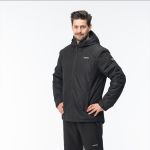 Kurtka narciarska męska Hi-Tec Makito II - czarna