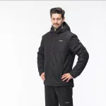 Kurtka narciarska męska Hi-Tec Makito II - czarna Kurtka narciarska męska Hi-Tec Makito II - czarna