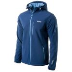 Kurtka męska Softshell Hi-Tec Caen - niebieska