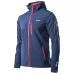 Kurtka męska Softshell Hi-Tec Caen - granatowo-pomarańczowa Kurtka męska Softshell Hi-Tec Caen - granatowo-pomarańczowa
