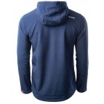 Kurtka męska Softshell Hi-Tec Caen - granatowo-pomarańczowa