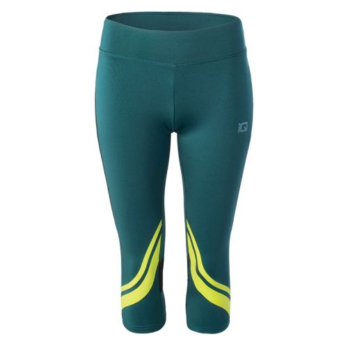 Legginsy damskie IQ Luna 3/4 WMNS - zielone