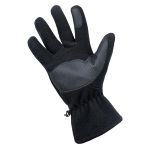 Rękawiczki męskie polarowe Hi-Tec Bage - czarne