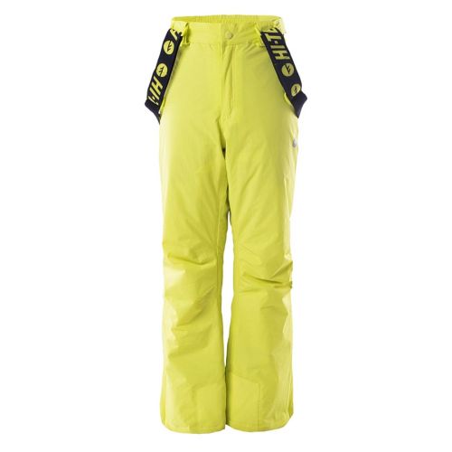 Spodnie narciarskie dziecięce Hi-Tec Darin JR - żółte