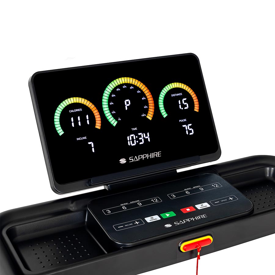 Bieżnia elektryczna Sapphire SG-2000T Trivor Bluetooth Aplikacje