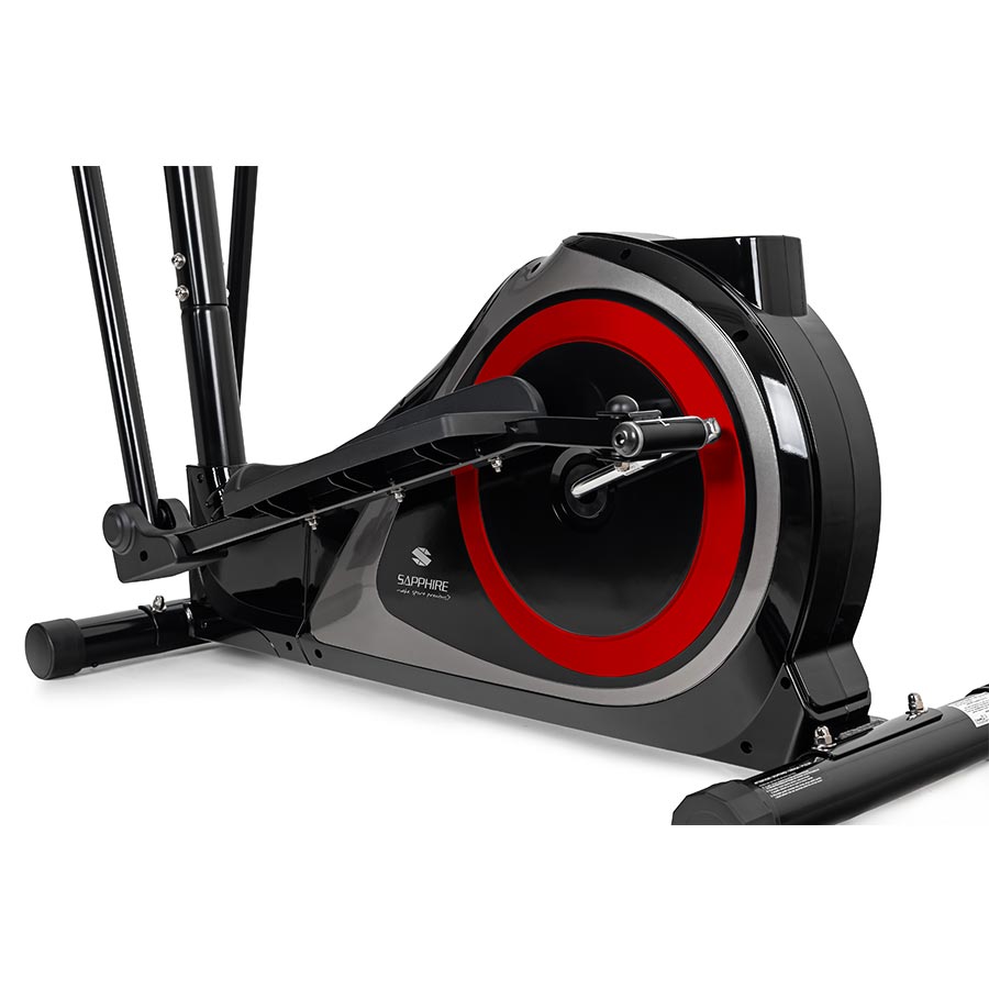 Orbitrek magnetyczny Sapphire SG-511E Thunder II Aplikacje Bluetooth - czerwony