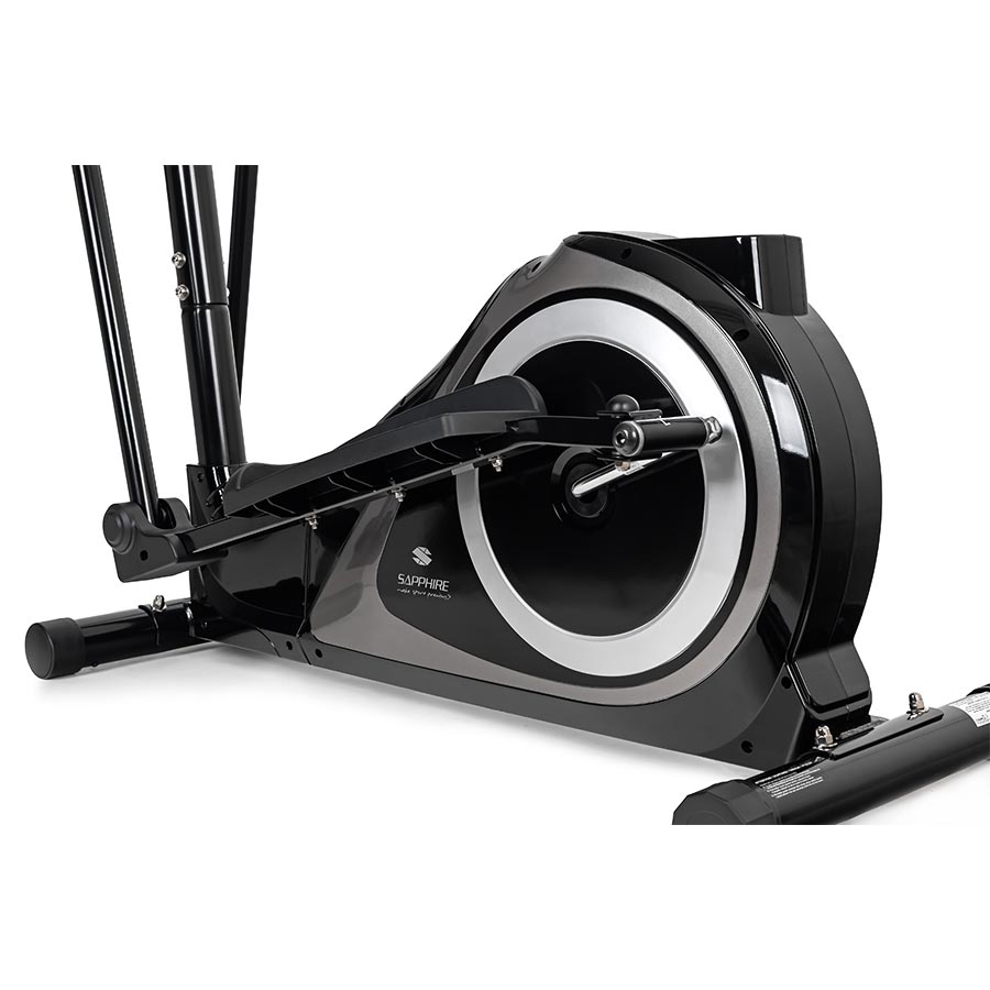 Orbitrek magnetyczny Sapphire SG-511E Thunder II Aplikacje Bluetooth - srebrny