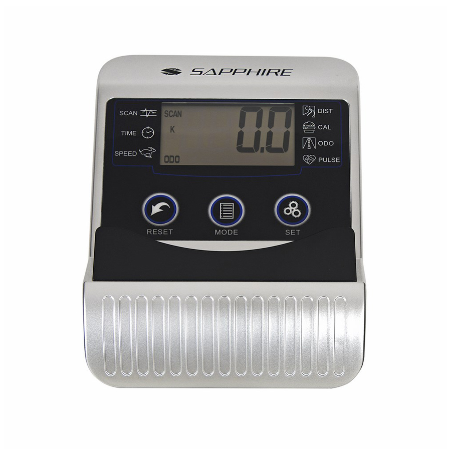 Orbitrek magnetyczny Sapphire SG-920E Pulsar - czarno-czerwony Orbitrek magnetyczny Sapphire SG-920E Pulsar - czarno-czerwony