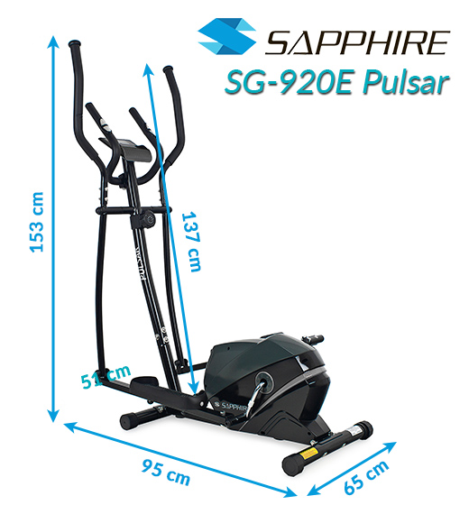 Orbitrek magnetyczny Sapphire SG-920E Pulsar Orbitrek magnetyczny Sapphire SG-920E Pulsar