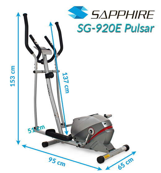 Orbitrek magnetyczny Sapphire SG-920E Pulsar