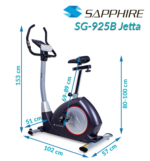 Rower elektromagnetyczny Sapphire SG-925B JETTA