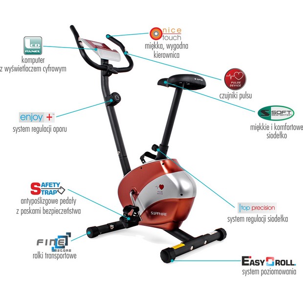 Rower magnetyczny SG-911B Sapphire FALCON