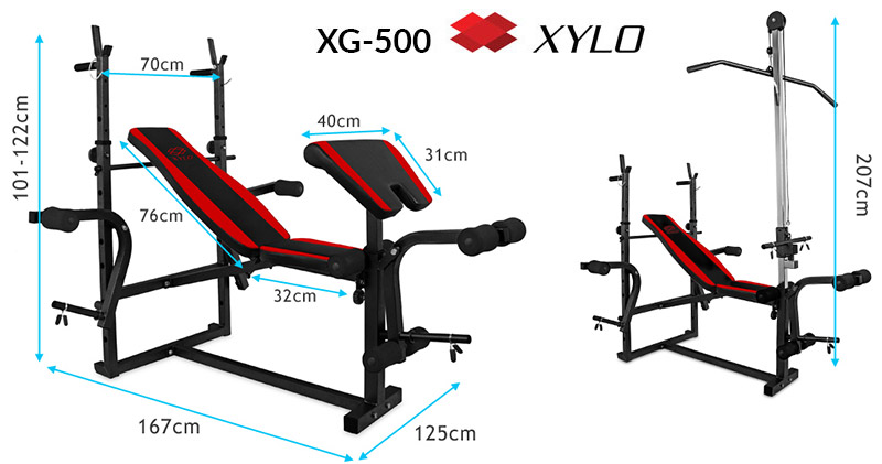 Ławka XYLO XG-500 + Gratisy: wyciąg i modlitewnik