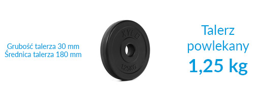 Zestaw obciążeń Xylo Solid 150 kg Zestaw obciążeń Xylo Solid 150 kg
