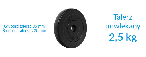 Zestaw obciążeń Xylo Solid 150 kg Zestaw obciążeń Xylo Solid 150 kg