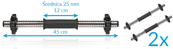 Zestaw obciążeń Xylo Solid 150 kg Zestaw obciążeń Xylo Solid 150 kg