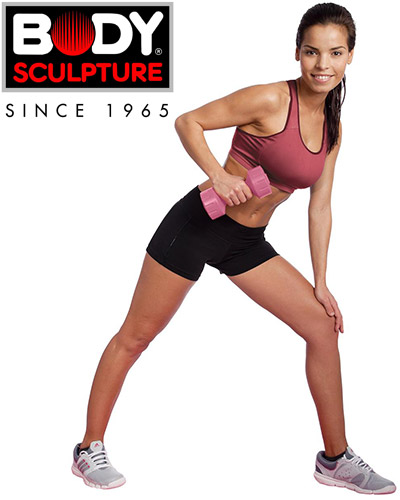 Hantle powlekane 2x1,5kg Body Sculpture SW 101 Hantle powlekane 2x1,5kg Body Sculpture SW 101