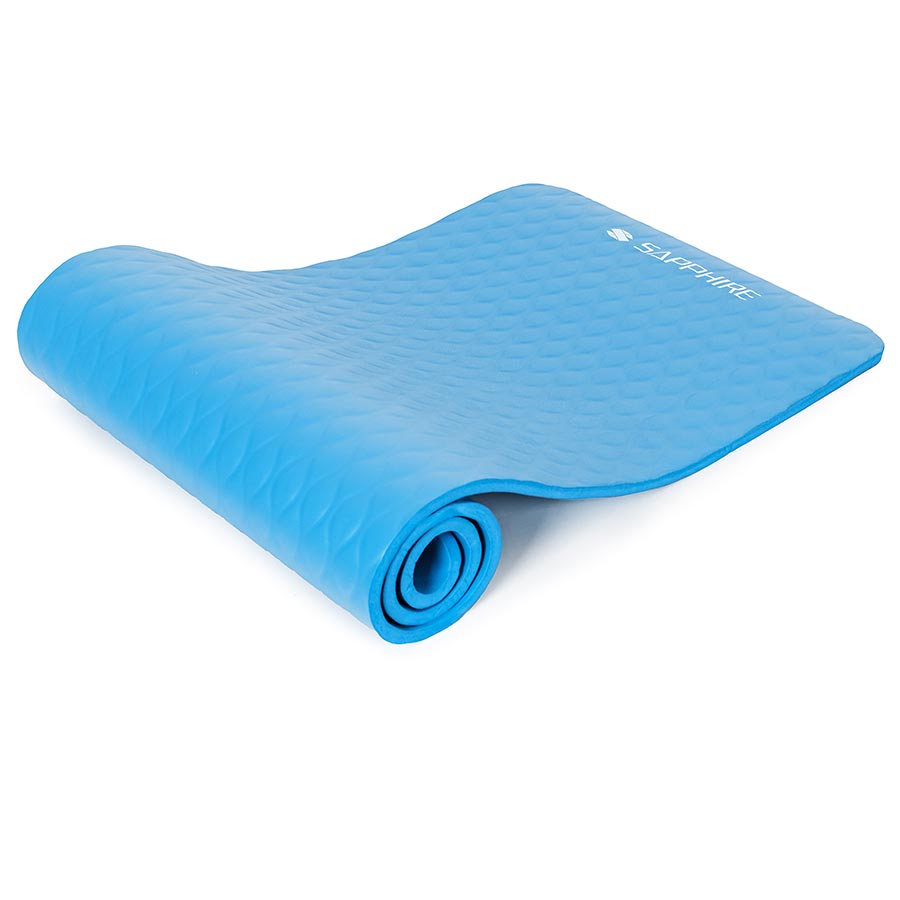 Mata do ćwiczeń Sapphire SG-1130 15 mm - niebieska Mata do ćwiczeń Sapphire SG-1130 15 mm - niebieska