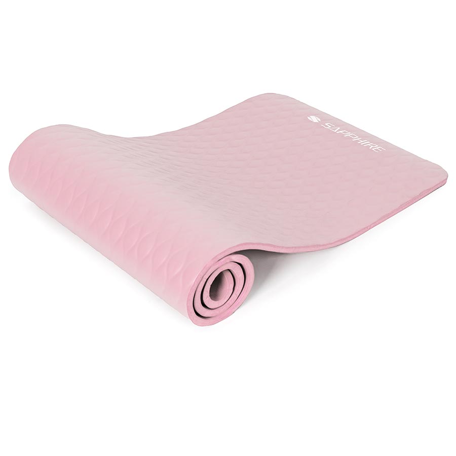 Mata do ćwiczeń Sapphire SG-1130 15 mm - różowa Mata do ćwiczeń Sapphire SG-1130 15 mm - różowa