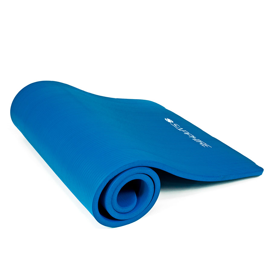 Mata do ćwiczeń Sapphire SG-105 15 mm - niebieska Mata do ćwiczeń Sapphire SG-105 15 mm - niebieska