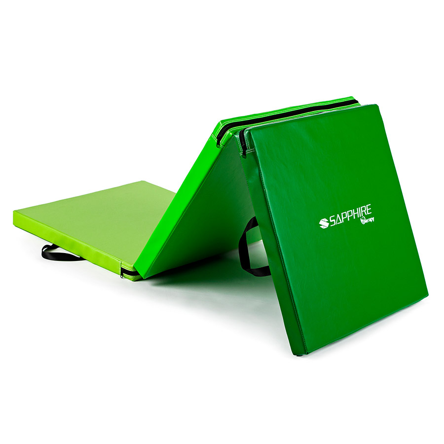 Mata gimnastyczna - materac Sapphire SH-110 - zielona Mata gimnastyczna - materac Sapphire SH-110 - zielona