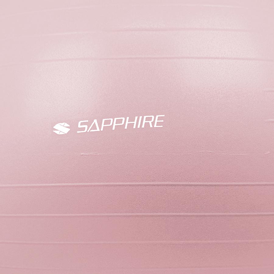 Piłka gimnastyczna 65 cm Sapphire SG-065 - różowa Piłka gimnastyczna 65 cm Sapphire SG-065 - różowa